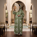 xs -s Cotton Abaya & Inner with shaila Set length 54” Long