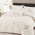 Premium Embroidered Quilt Duvet Set 6 Pcs, Super king size