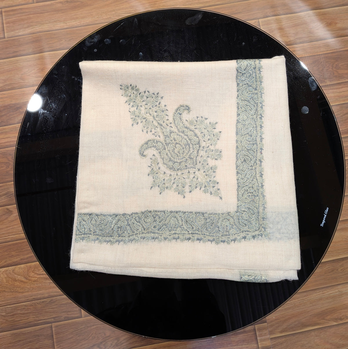 Luxury Kashmir Ghutra shawl-Hand Embroidered Men’s Headwear
