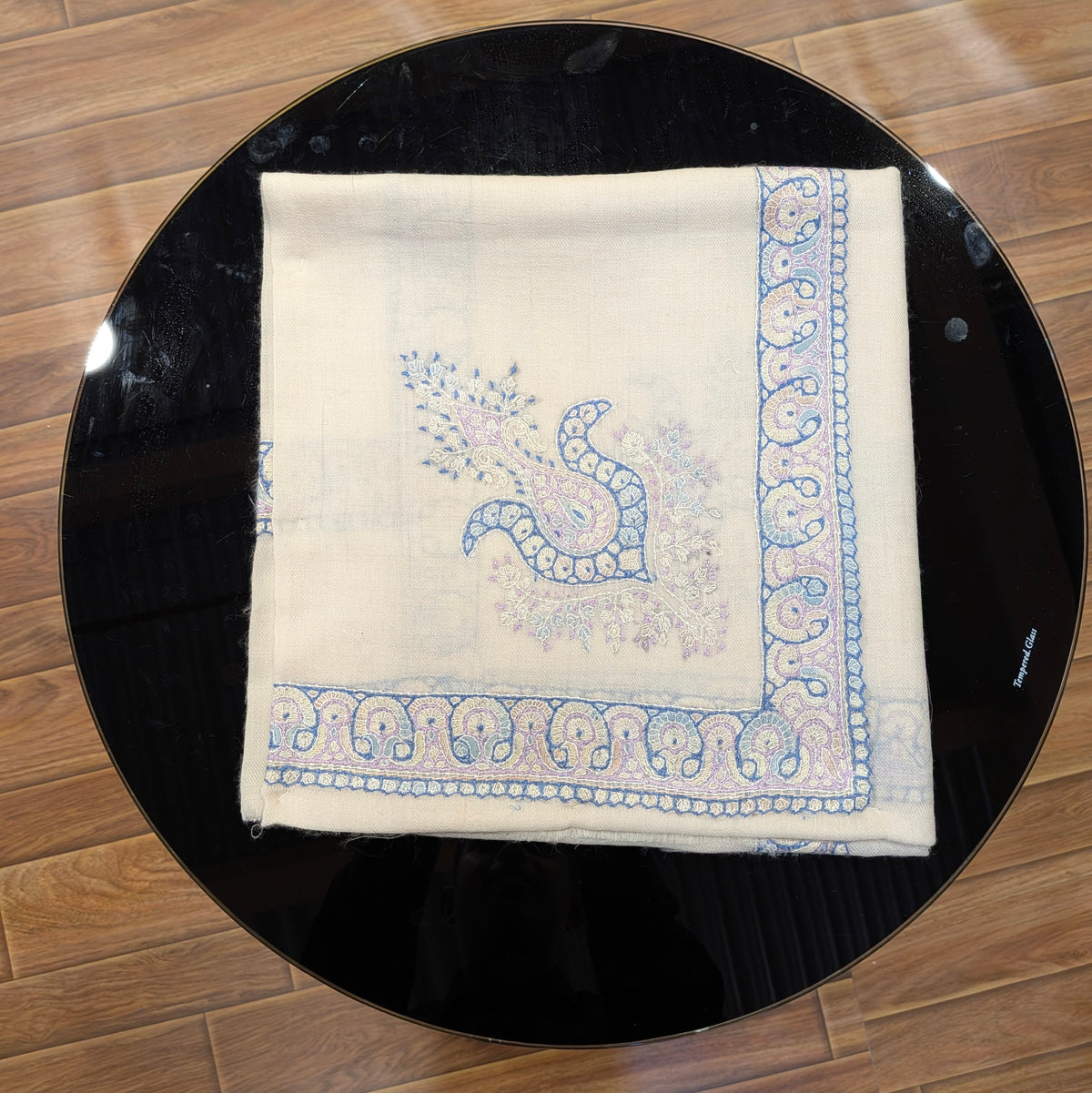 Luxury Kashmir Ghutra shawl-Hand Embroidered Men’s Headwear