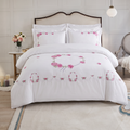 Premium Embroidered Duvet Set 6 Pcs, king size