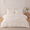 Pure cotton Premium Embroidered Duvet Set 6 Pcs, king size