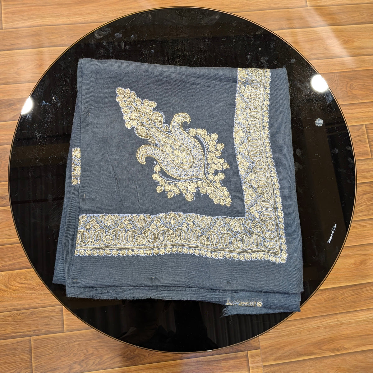 Luxury Kashmir Ghutra shawl-Hand Embroidered Men’s Headwear
