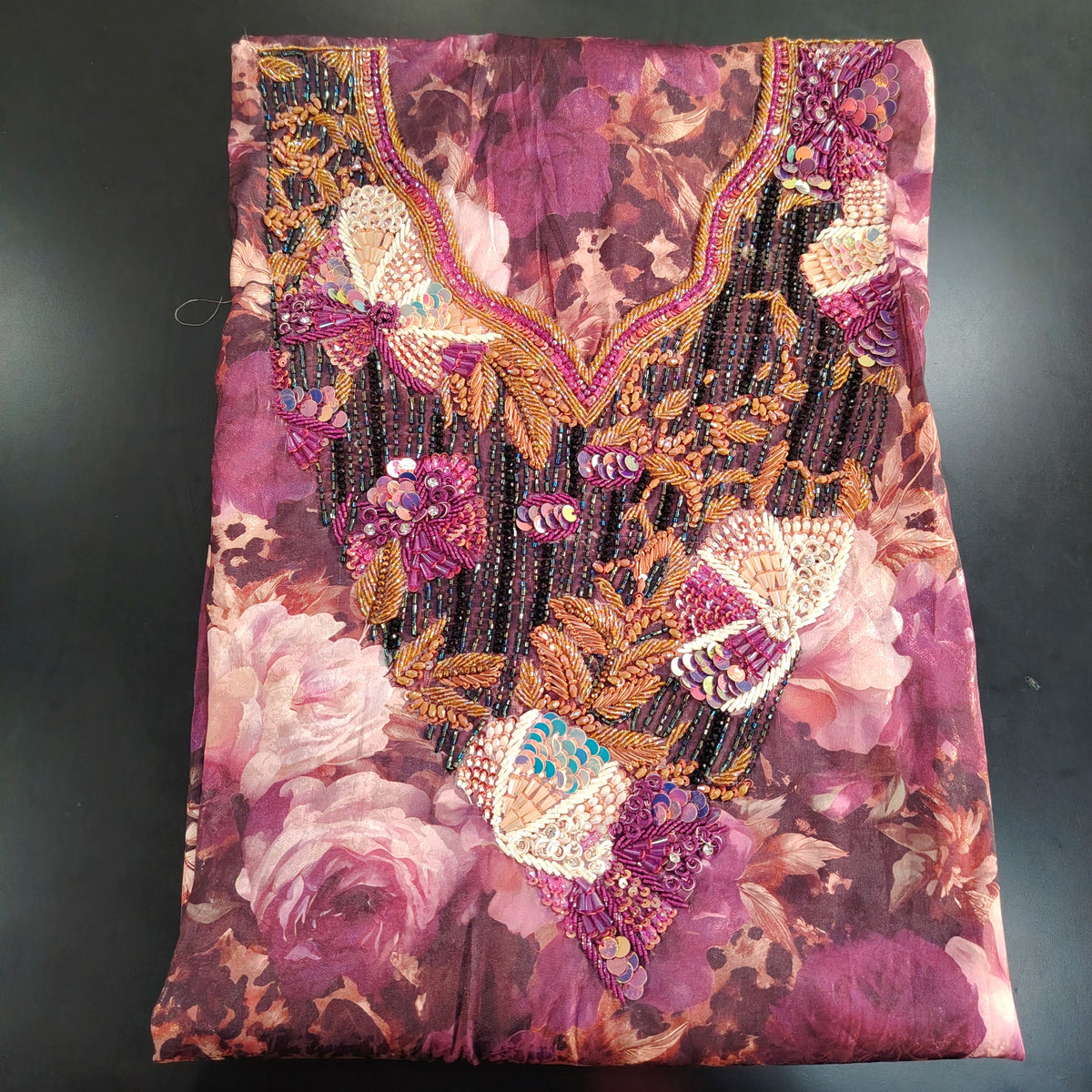 Mukhawar Luxe Printed Fabric | Premium Quality Fabric