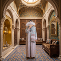 L/XL Cotton Abaya & Inner with shaila Set length 57” Long
