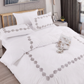 Premium Embroidered Quilt Duvet Set 6 Pcs , Super king size