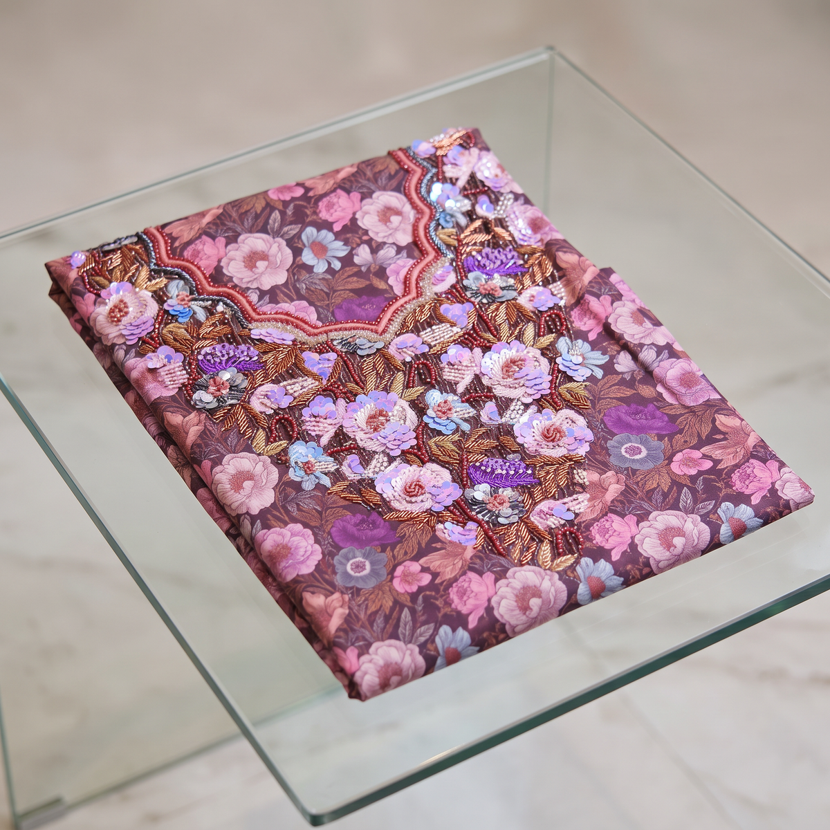 Mukhawar Luxe Printed Fabric | Premium Quality Fabric