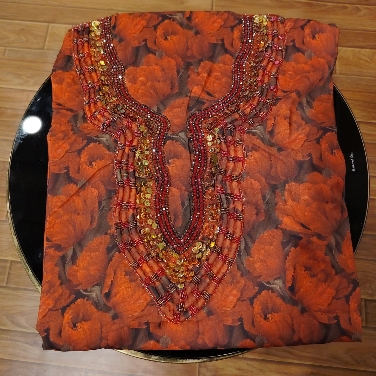Mukhawar Luxe Printed Fabric | Premium Quality Fabric