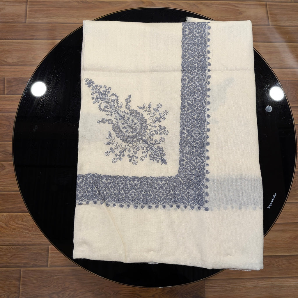 Luxury Kashmir Ghutra shawl-Hand Embroidered Men’s Headwear