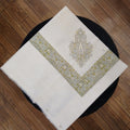 Premium Kashmir Ghutra Shawl –Fine Embroidered Men’s Traditional Headwear