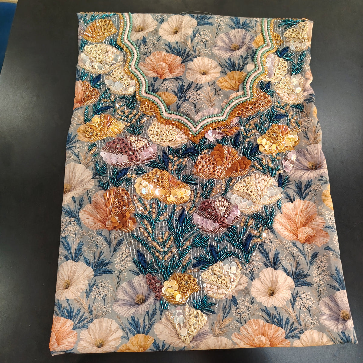 Mukhawar Luxe Printed Fabric | Premium Quality Fabric