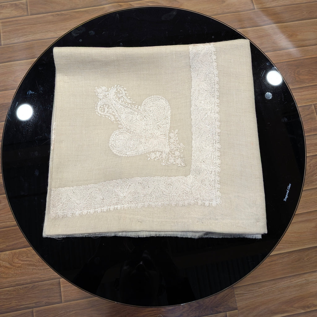 Luxury Kashmir Ghutra shawl-Hand Embroidered Men’s Headwear
