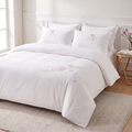 Pure cotton Premium Embroidered Duvet Set 6 Pcs,King size