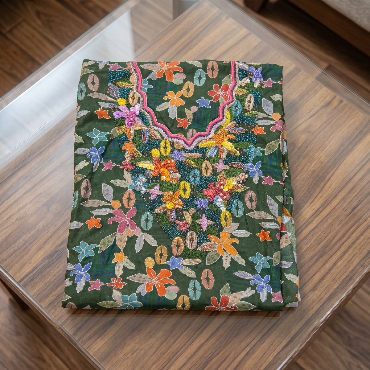 Mukhawar Luxe Printed Fabric | Premium Quality Fabric