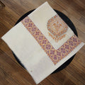 Premium Kashmir Ghutra Shawl –Fine Embroidered Men’s Traditional Headwear