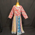 S/M Special Printed Cotton Dress 57" Long Jalabiya