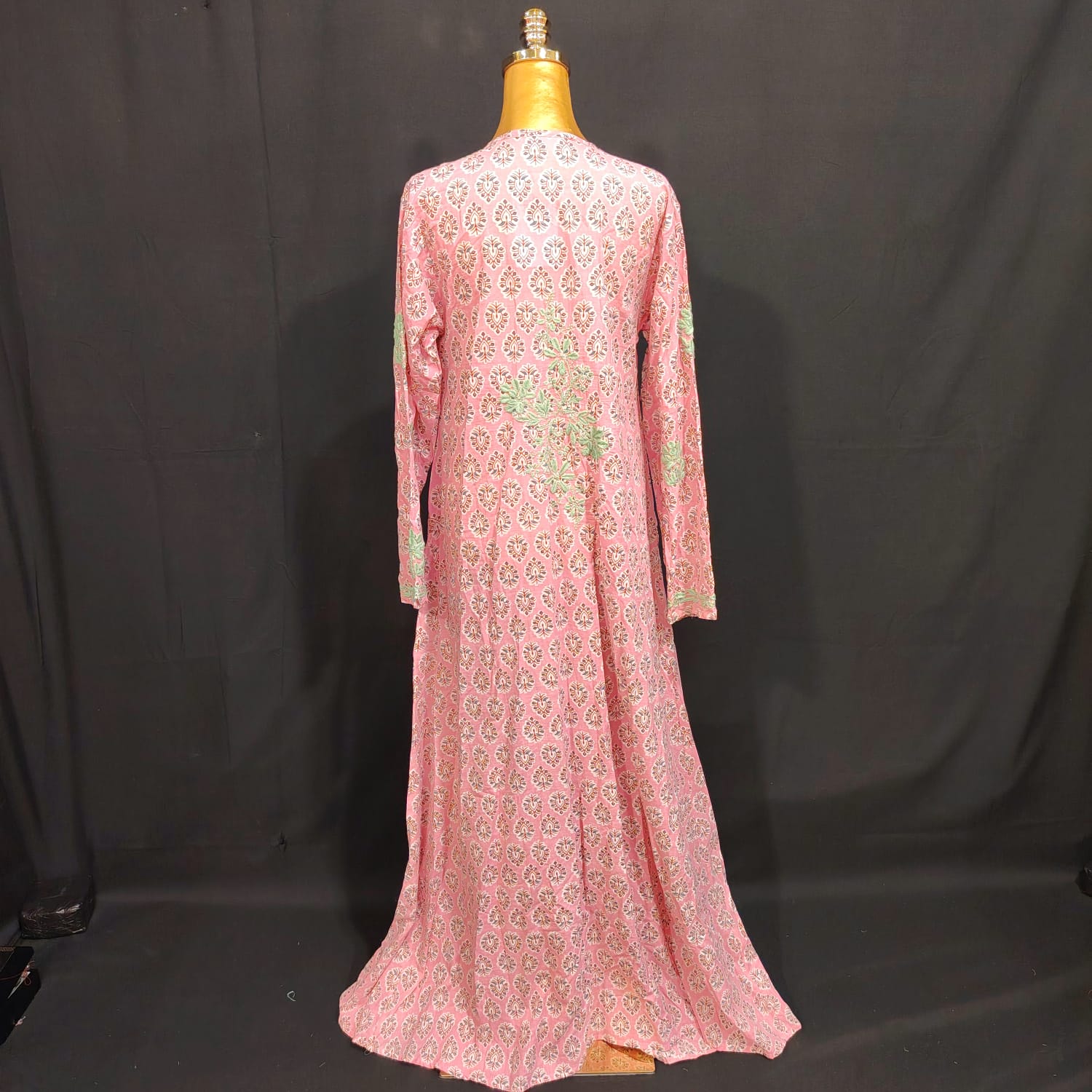 S/M Special Printed Cotton Dress 57" Long Jalabiya